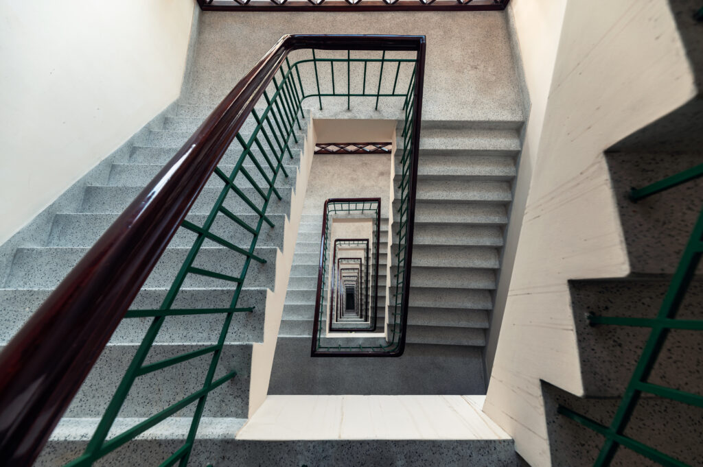 Impressionsfoto eines Treppenhauses